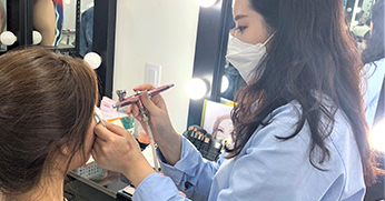 올댓뷰티아카데미 에어브러쉬를 활용한 SSG메이크업