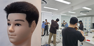 올댓뷰티아카데미 남성 머리 마스터 과정 이용사 국가자격증!